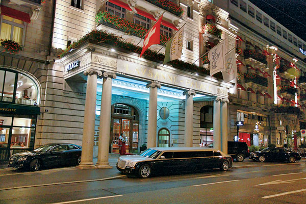 Отель Lausanne Palace