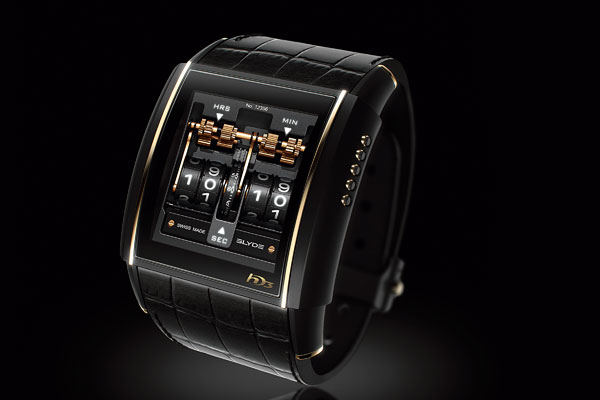 HD3 Complication, часы Slyde Full Black&Rose Gold