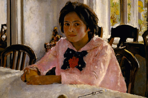 Валентин Серов. «Девочка с персиками».1887